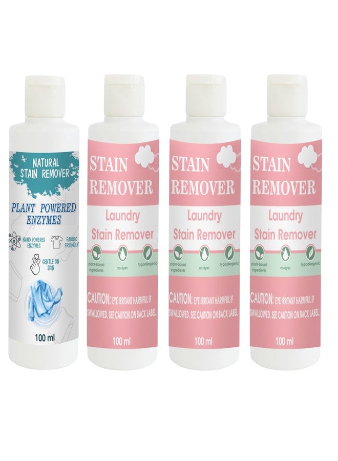 TOOVUS Stain Remover Combo Pack of Shirt, Pink (Pack of 2) and Pink Stain Remover | Multi-Surface Cleaning Solution for Clothes, Fabrics, Upholstery (100 g Each) - Image 1